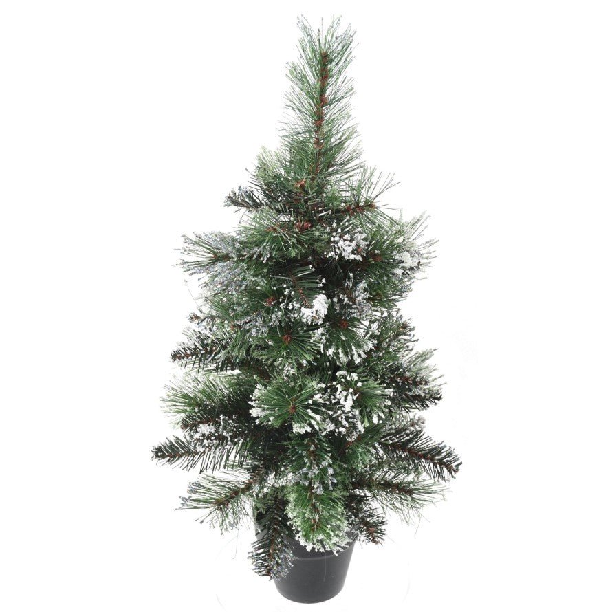 Sapin artificiel mini finley givre - Green Fire 57