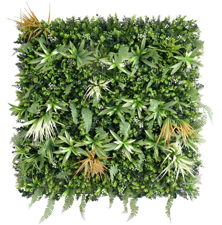 Murs végétaux artificiels - Bélize Blanc – Greenfire57