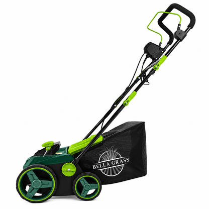 Brosse électrique pour gazon synthétique BELLA GRASS 1800W – Nettoyage, démoussage et redressement des fibres