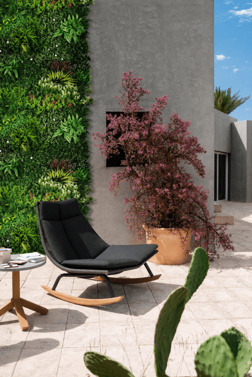 Mur végétal artificiel EMERALD GARDEN 1 m x 1 m LIVRAISON INCLUSE - Green Fire 57