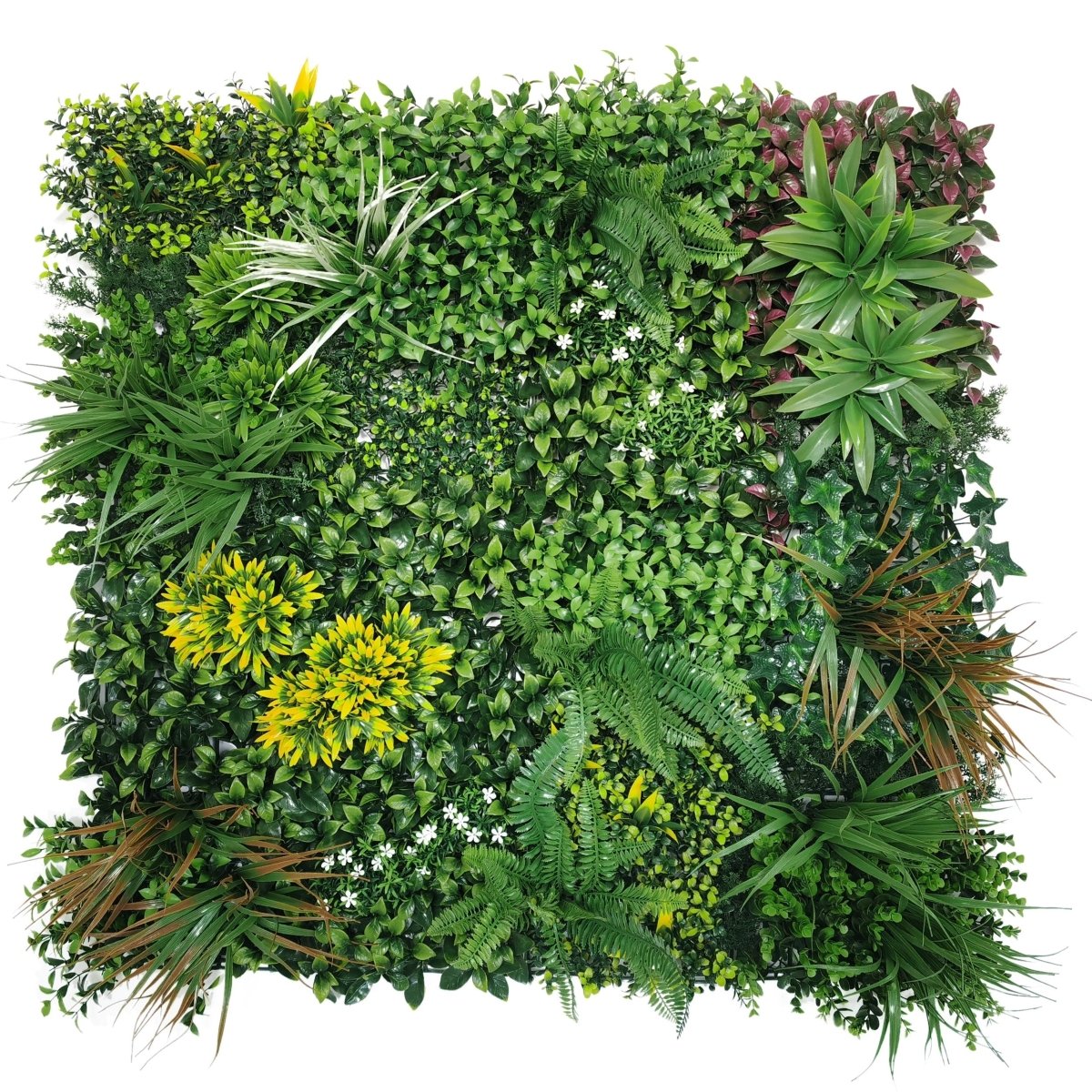 Mur végétal artificiel GOLDEN MEADOW 1 m x 1 m LIVRAISON INCLUSE - Green Fire 57