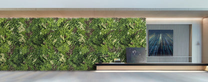 Mur végétal artificiel ROYAL BOTANICAL 1 m x 1 m LIVRAISON INCLUSE - Green Fire 57