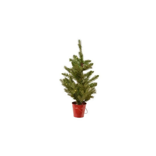 Sapin artificiel mini allison pre - illumine - Green Fire 57