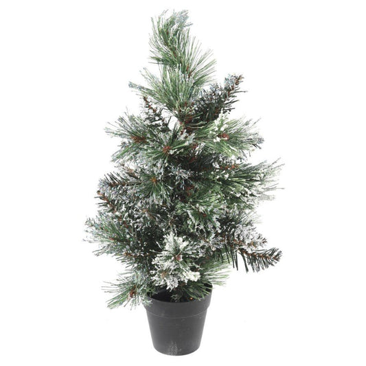 Sapin artificiel mini finley givre - Green Fire 57